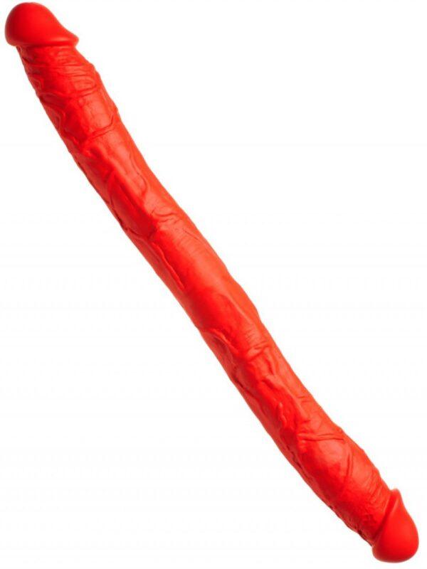 Consolador doble extensible N°77 62 x 6,2cm Rojo-MK Toys (Fun Distri) EAN: 3662811080526