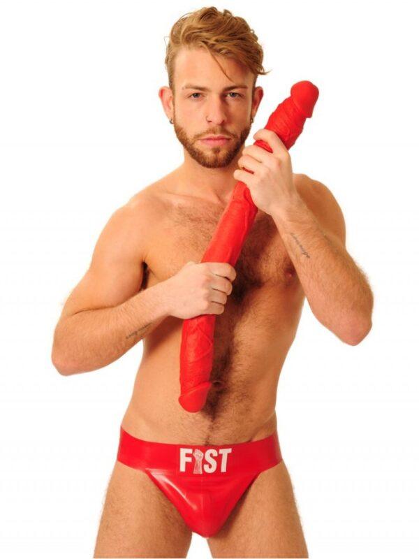Consolador doble extensible N°77 62 x 6,2cm Rojo-MK Toys (Fun Distri) EAN: 3662811080526 - Imagen 8