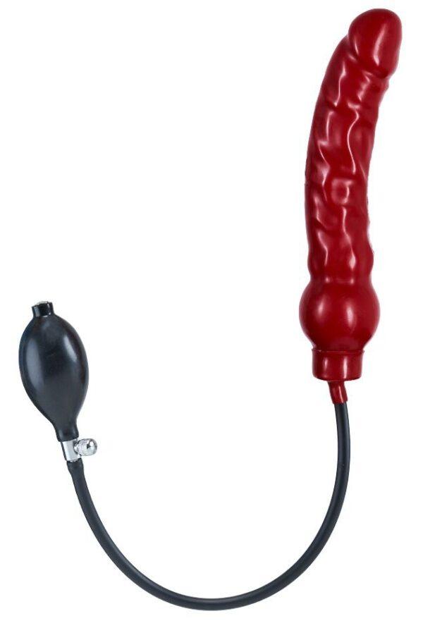 Consolador inflable XL Látex Rojo 20 x 4,5cm-Mr B - Mister B (Fun Distri) EAN: 8718788886892