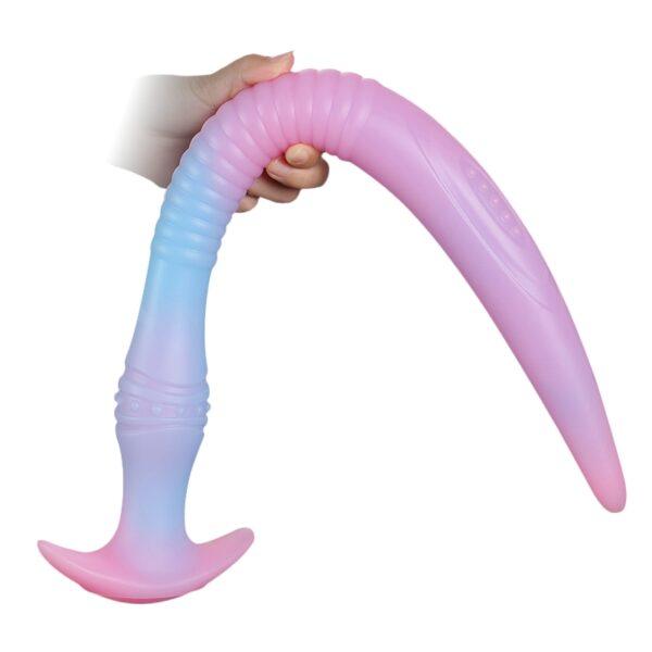 Consolador Sticot Luminoso L 45 x 4,5cm-unicorny (Fun Distri) EAN: 3662811610389 - Imagen 2