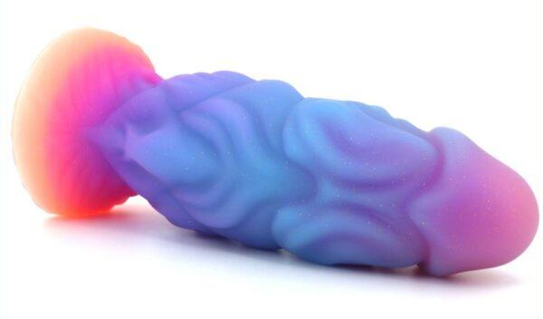 Consolador fosforescente Lumy Arth 19 x 6,7cm-unicorny (Fun Distri) EAN: 3662811457557 - Imagen 4
