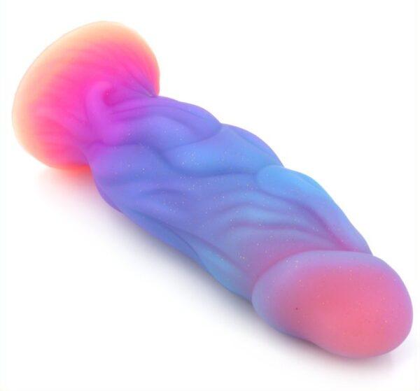 Consolador fosforescente Lumy Arth 19 x 6,7cm-unicorny (Fun Distri) EAN: 3662811457557 - Imagen 6