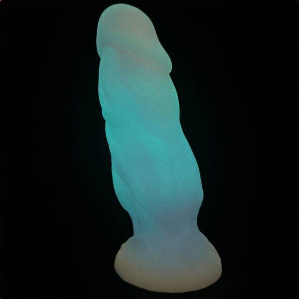 Consolador fosforescente Lumy Arth 19 x 6,7cm-unicorny (Fun Distri) EAN: 3662811457557 - Imagen 7