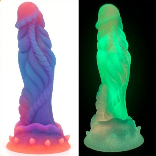 Consolador Lumy Pop Glow 19 x 5,6 cm-unicorny (Fun Distri) EAN: 3662811455010 - Imagen 2