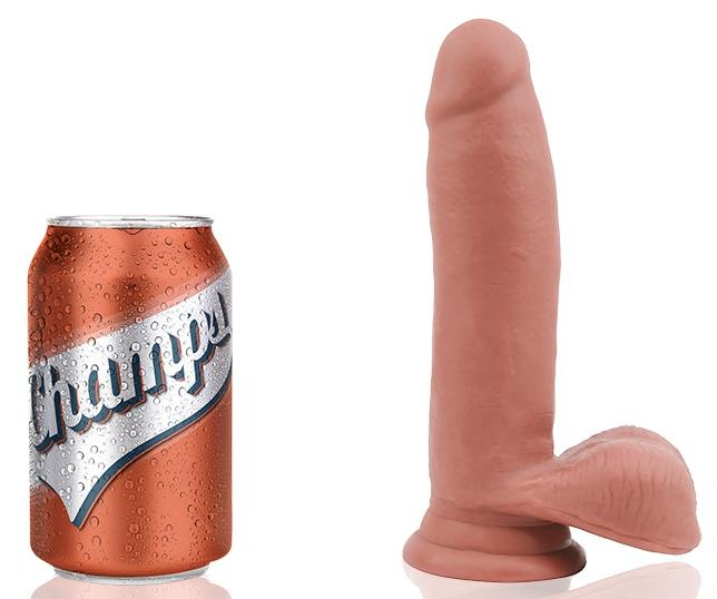 Consolador realista Derpy Champs 14 x 4cm