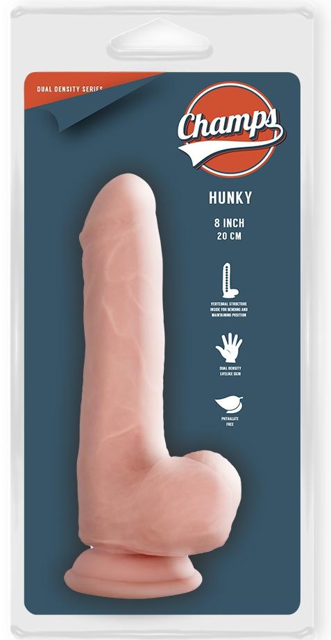 Consolador realista Hunky Champs 15 x 4cm - Imagen 2