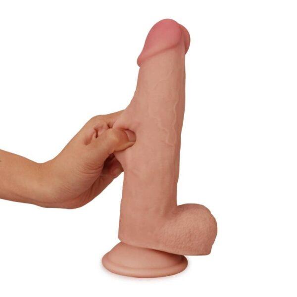 Consolador realista SLIDING SKIN 16 x 4 cm-LoveToy SlidingSkin (Fun Distri) EAN: 6970260906340 - Imagen 7