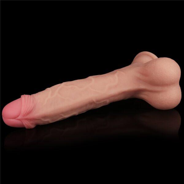 Consolador realista de piel deslizante 19 x 4,8cm-LoveToy SlidingSkin (Fun Distri) EAN: 6970260906470 - Imagen 25
