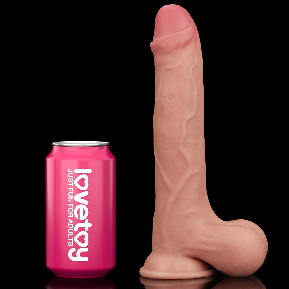 Consolador realista de piel deslizante 19 x 4,8cm-LoveToy SlidingSkin (Fun Distri) EAN: 6970260906470