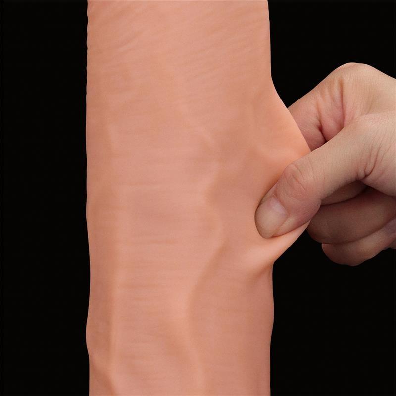 Consolador realista Sliding Skin 27 x 6,5cm-LoveToy SlidingSkin (Fun Distri) EAN: 6970260906616 - Imagen 3