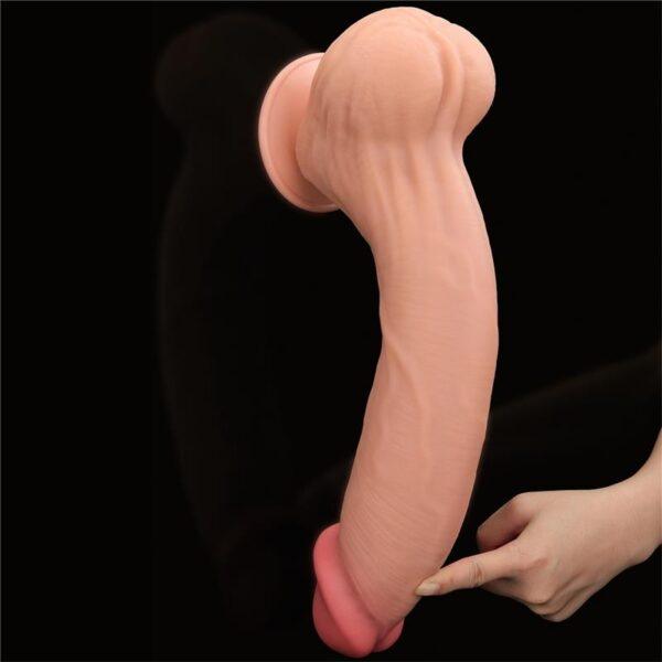 Consolador realista Sliding Skin 27 x 6,5cm-LoveToy SlidingSkin (Fun Distri) EAN: 6970260906616 - Imagen 4