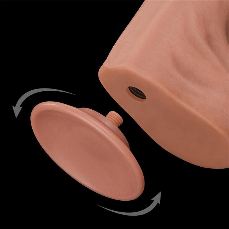 Consolador realista Sliding Skin 27 x 6,5cm-LoveToy SlidingSkin (Fun Distri) EAN: 6970260906616 - Imagen 8