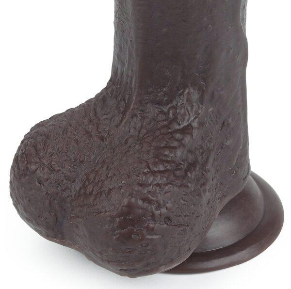 Consolador de piel deslizante 13 x 3,5cm Marrón-LoveToy SlidingSkin (Fun Distri) EAN: 6970260909396 - Imagen 7