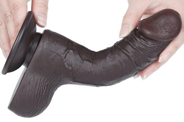 Consolador Piel Deslizante 13 x 3.7cm Negro-LoveToy SlidingSkin (Fun Distri) EAN: 6942063400509 - Imagen 4
