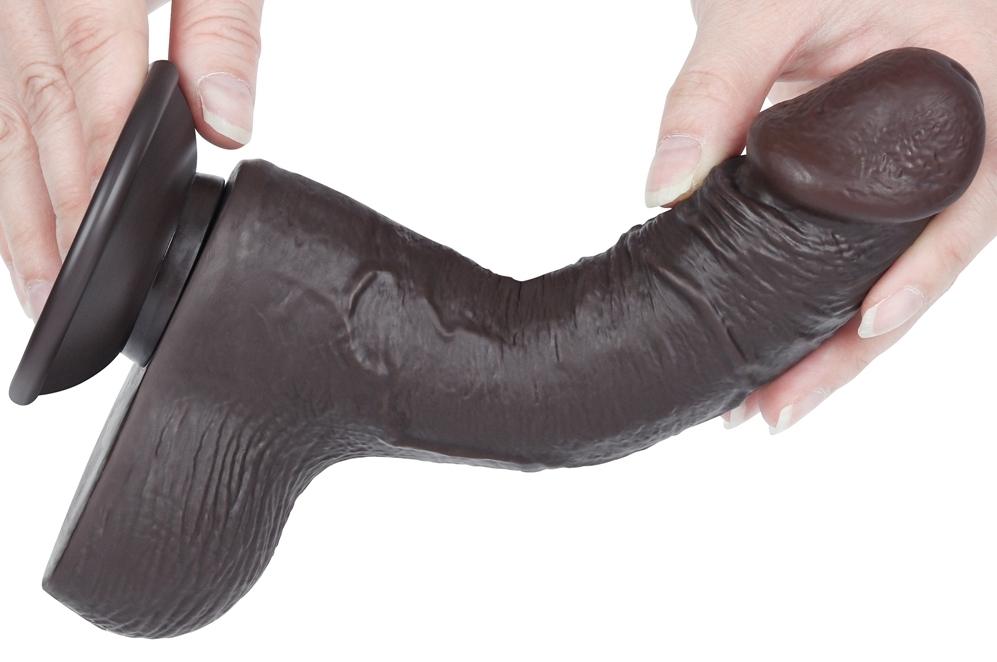 Consolador Piel Deslizante 13 x 3.7cm Negro-LoveToy SlidingSkin (Fun Distri) EAN: 6942063400509 - Imagen 4