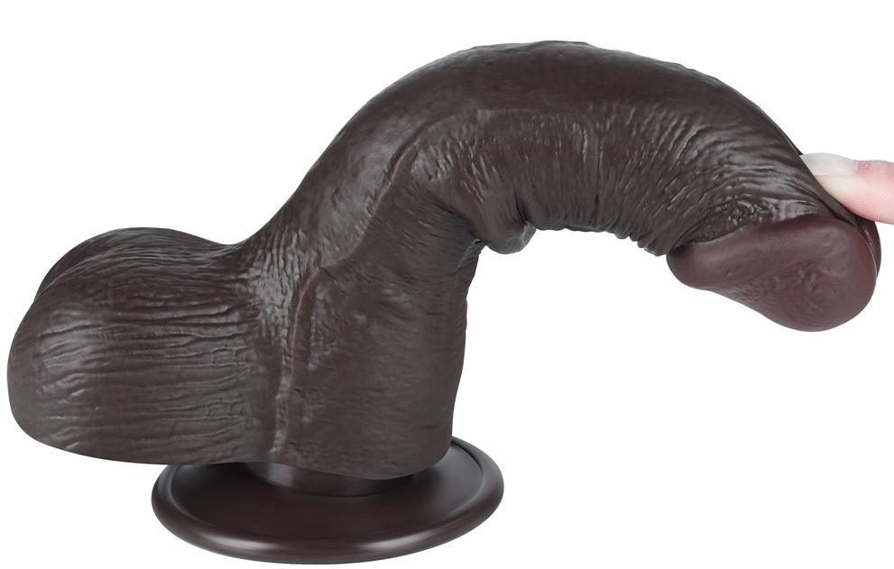 Consolador Piel Deslizante 13 x 3.7cm Negro-LoveToy SlidingSkin (Fun Distri) EAN: 6942063400509 - Imagen 9