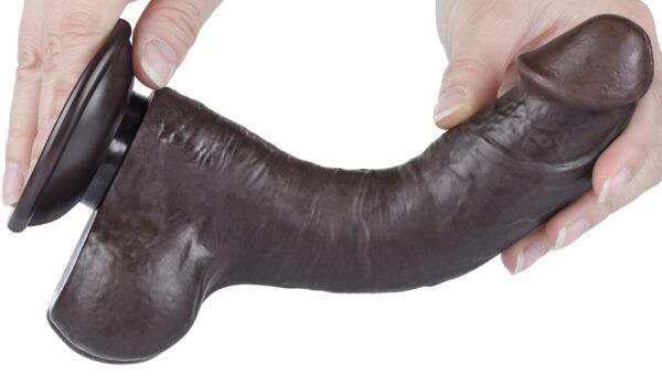 Consolador Piel Deslizante 14.5 x 4cm Negro-LoveToy SlidingSkin (Fun Distri) EAN: 6942063400516 - Imagen 4
