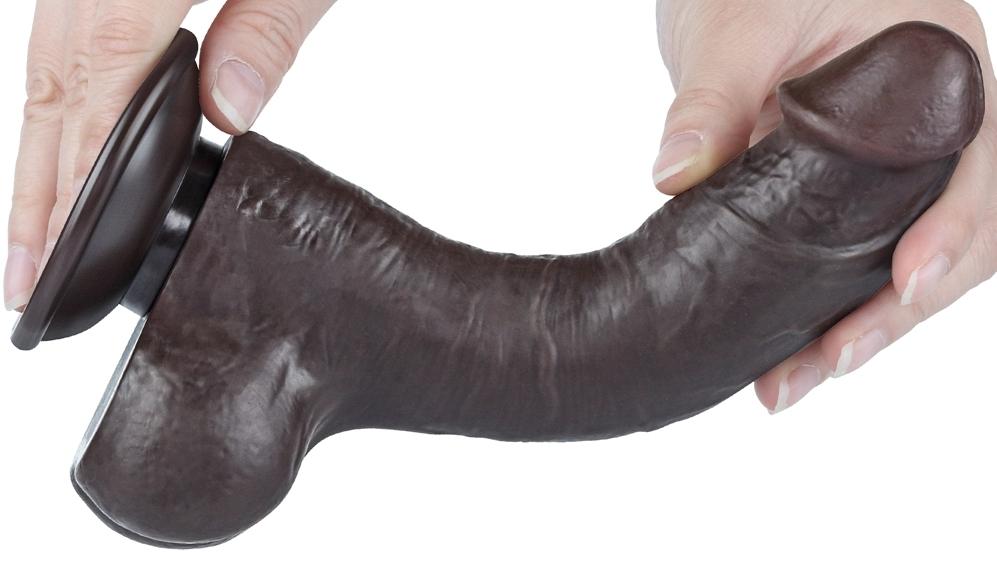 Consolador Piel Deslizante 14.5 x 4cm Negro-LoveToy SlidingSkin (Fun Distri) EAN: 6942063400516 - Imagen 4
