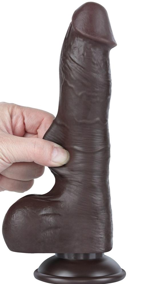 Consolador Piel Deslizante 14.5 x 4cm Negro-LoveToy SlidingSkin (Fun Distri) EAN: 6942063400516 - Imagen 5