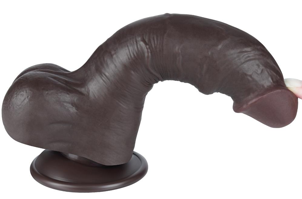 Consolador Piel Deslizante 14.5 x 4cm Negro-LoveToy SlidingSkin (Fun Distri) EAN: 6942063400516 - Imagen 9