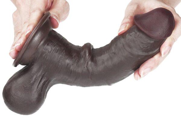7.8'' Sliding Skin Dual Layer Dong - Whole Testicle-LoveToy SlidingSkin (Fun Distri) EAN: 6970260909426 - Imagen 3