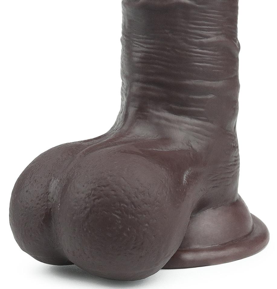 7.8'' Sliding Skin Dual Layer Dong - Whole Testicle-LoveToy SlidingSkin (Fun Distri) EAN: 6970260909426 - Imagen 6