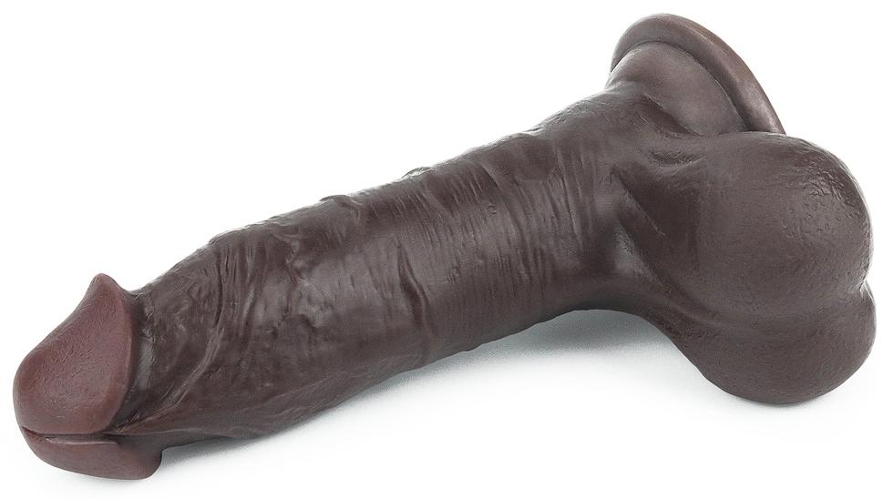 7.8'' Sliding Skin Dual Layer Dong - Whole Testicle-LoveToy SlidingSkin (Fun Distri) EAN: 6970260909426 - Imagen 7