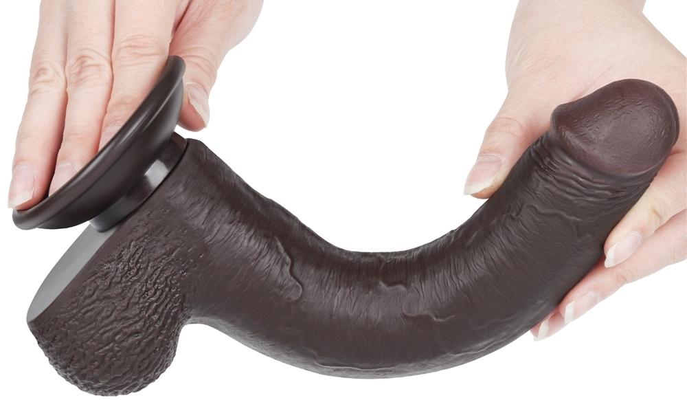 Consolador Piel Deslizante 17 x 3.5cm Negro-LoveToy SlidingSkin (Fun Distri) EAN: 6942063400561 - Imagen 4