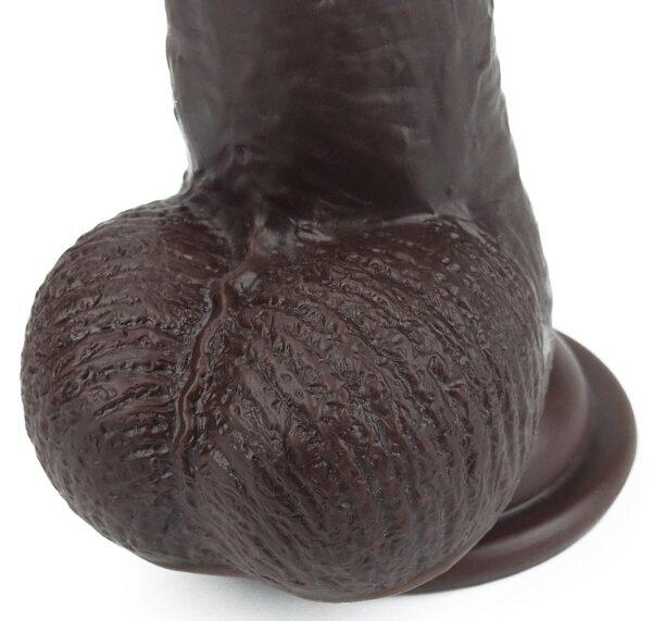 Consolador de piel deslizante 17 x 4,2cm Marrón-LoveToy SlidingSkin (Fun Distri) EAN: 6970260909402 - Imagen 7