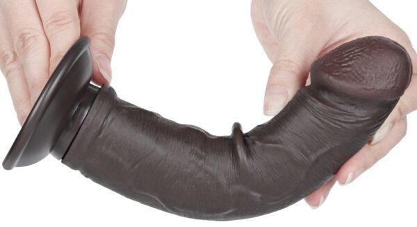 Consolador Piel Deslizante 17 x 4cm Negro-LoveToy SlidingSkin (Fun Distri) EAN: 6942063400523 - Imagen 4