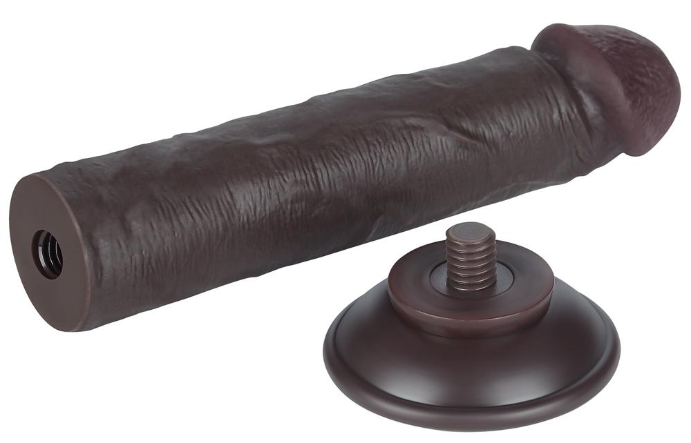 Consolador Piel Deslizante 17 x 4cm Negro-LoveToy SlidingSkin (Fun Distri) EAN: 6942063400523 - Imagen 7