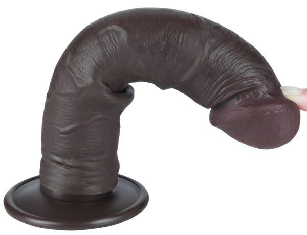 Consolador Piel Deslizante 17 x 4cm Negro-LoveToy SlidingSkin (Fun Distri) EAN: 6942063400523 - Imagen 9