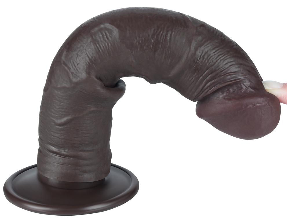 Consolador Piel Deslizante 17 x 4cm Negro-LoveToy SlidingSkin (Fun Distri) EAN: 6942063400523 - Imagen 9