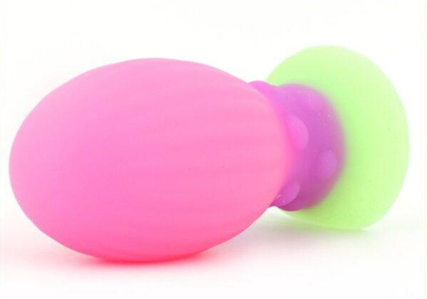 Lumy Egg Glow Fantasy Plug 16 x 8cm-unicorny (Fun Distri) EAN: 3662811454976 - Imagen 2