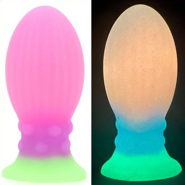 Lumy Egg Glow Fantasy Plug 16 x 8cm-unicorny (Fun Distri) EAN: 3662811454976 - Imagen 6