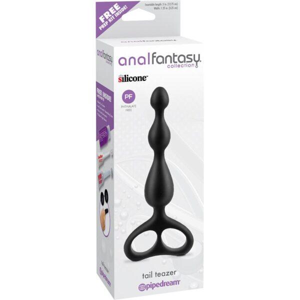Anal Fantasy Collection Tail Teazer - Color Negro-ANAL FANTASY COLLECT. (LoveCherry) EAN: 603912332407 - Imagen 3
