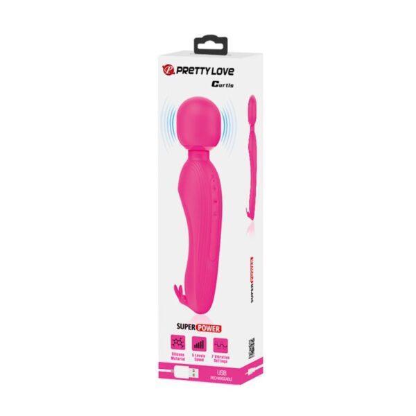 Curtis Masajeador con Estimulador de Clítoris-PRETTYLOVE (LoveCherry) EAN: 6959532333114 - Imagen 10