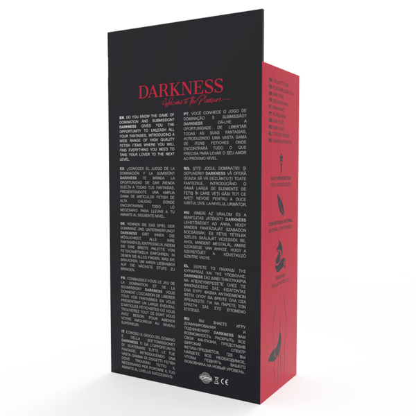 DARKNESS - PLUG ANAL SILICONA CON COLA BLANCA-DARKNESS ANAL (Dreamlove) EAN: 8435565909284 - Imagen 4