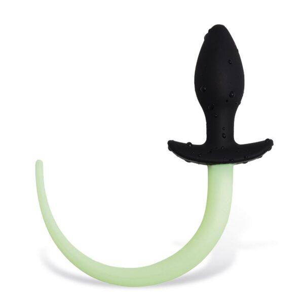 Plug Anal con Cola que Brilla en la Oscuridad-INTOYOU SHINING LINE (LoveCherry) EAN: 8436583791493 - Imagen 3
