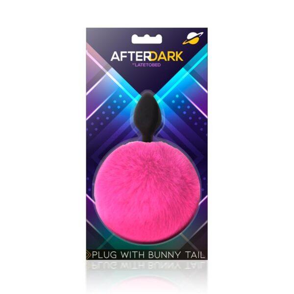 Plug Anal con Pompón Rosa Talla S-AFTERDARK (LoveCherry) EAN: 8436583792674 - Imagen 2