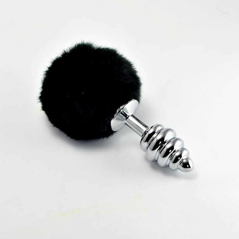 manticore anal plug 201433 Plug Anal Em Vidro Com Ponta Saliente E Espiral Duplo main image 1