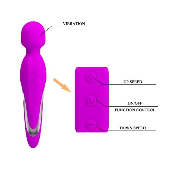 Vibrador Mortimer USB Purpura-PRETTYLOVE (LoveCherry) EAN: 6959532319484 - Imagen 5