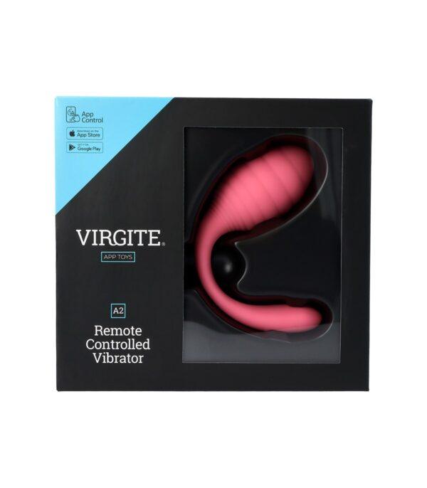 A2 REMOTE CONTROLLED VIBRATOR-VIRGITE - APP TOYS (Saint Sual) EAN: 8436572922037 - Imagen 2