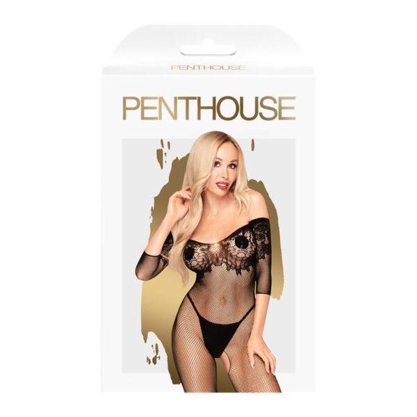 Bodystocking High Profile Negro-PENTHOUSE (LoveCherry) EAN: 4061504004945 - Imagen 3