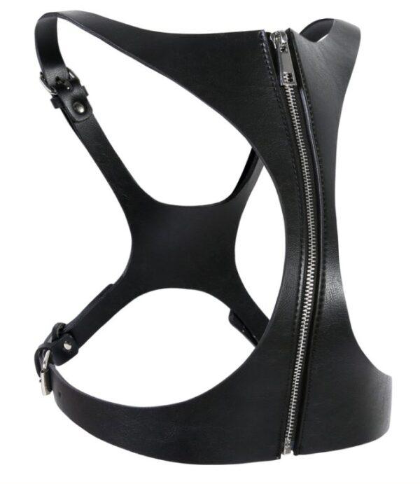 SM Corsé de vinilo Negro-Kinky Party (Fun Distri) EAN: 3662811433315 - Imagen 3