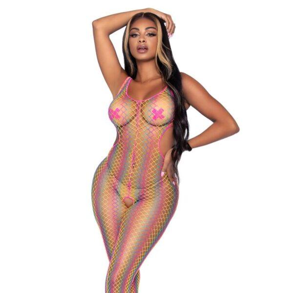 LEG AVENUE - BODYSTOCKING ARCOIRIS TALLA ÚNICA-LEG AVENUE BODYSTOCKINGS (Dreamlove) EAN: 714718555126