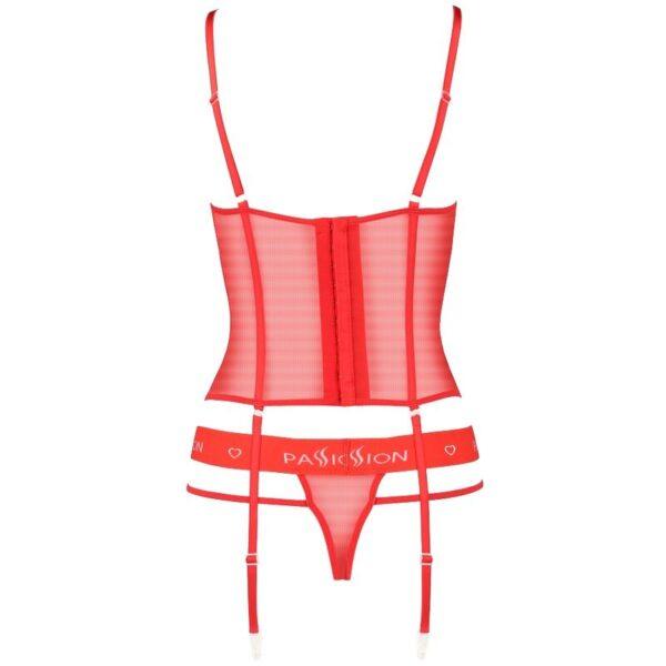 PASSION - KYOUKA CORSET ROJO S/M-PASSION WOMAN CORSETS (Dreamlove) EAN: 5908305956303 - Imagen 3