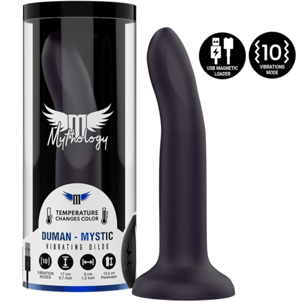 MYTHOLOGY - DUMAN MYSTIC DILDO M - VIBRADOR COMPATIBLE CON WATCHME WIRELESS TECHNOLOGY-MYTHOLOGY FANTASY DILDO (Dreamlove) EAN: 8435565935559 - Imagen 4