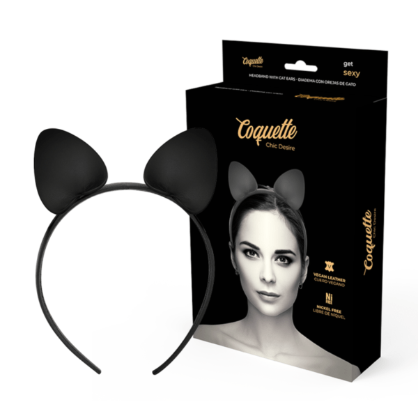 COQUETTE CHIC DESIRE - DIADEMA CON OREJAS DE GATO-COQUETTE ACCESSORIES (Dreamlove) EAN: 8435565921996