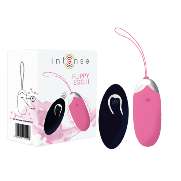 INTENSE - FLIPPY II HUEVO RECARGABLE REMOTO ROSA-INTENSE COUPLES TOYS (Dreamlove) EAN: 8425402155523